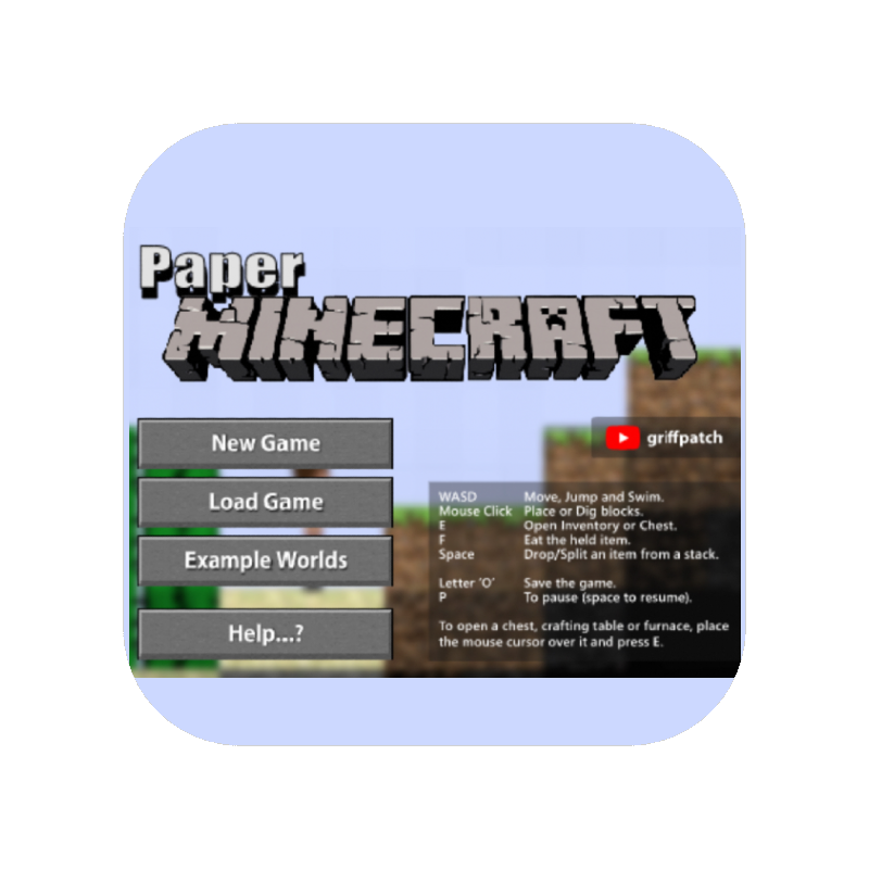 Paper Minecraft
